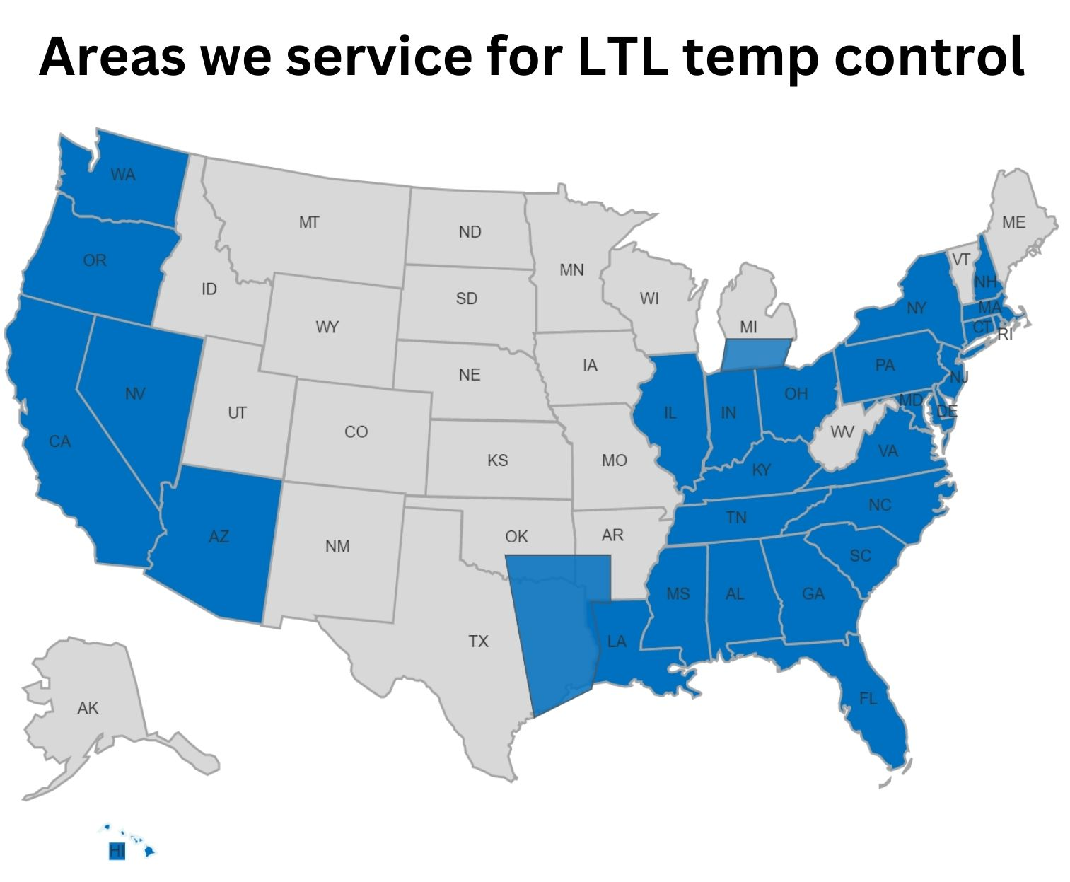 Understanding Temperature Controlled LTL Services
